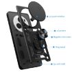For Honor Magic6 Pro Silver TPU+PC Phone Case with Sliding Camera Cover - 3