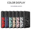 For Honor 200 Pro Green TPU+PC Phone Case with Sliding Camera Cover - 2