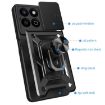 For Honor 200 Rose Gold Smart Sliding Camera Cover TPU+PC Phone Case - 3