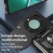For Honor X9c Blue TPU+PC Phone Case with Sliding Camera Cover Design - 4