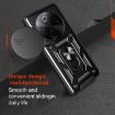 Vivo Y300 Pro Global Case - Sliding Camera Cover TPU+PC (Black) - 9