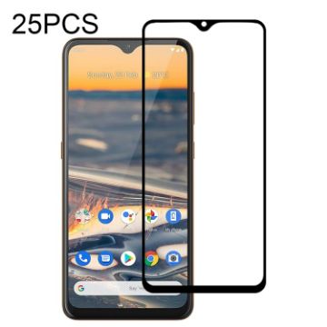 Nokia 5.3 Full Glue Tempered Glass Film - 25 PCS Full Screen Protector - 1