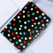 Samsung Galaxy Tab A7 10.4 2020 T500 Leather Case - Black Colorful - 7