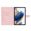 Samsung Galaxy Tab A8 10.5 2021 X200 Leather Case - White Colorful Dot - 4