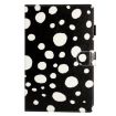 Samsung Galaxy Tab A8 10.5 2021 X200 Leather Tablet Case Black White - 2