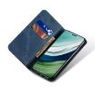 Motorola Edge 40 Neo Blue Denim Texture Flip Leather Phone Case - 4
