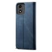 Moto E14 Denim Texture Flip Leather Case - Blue - 3