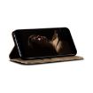 Moto G54 Power 5G Khaki Denim Texture Flip Leather Case - 5
