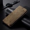 Motorola Moto G75 5G Khaki Denim Texture Flip Leather Case - 2