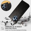 Motorola Moto G56 5G Leather Phone Case - Black Oil Wax Texture - 8