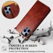 Motorola Edge 60 Pro Leather Phone Case - Brown Oil Wax Texture - 8