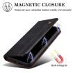 Motorola Edge 60 Leather Phone Case - Oil Wax Crazy Horse Texture (Black) - 7