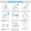 Oscal Pad 80 WiFi 10.5 Tempered Glass Film 2pcs 9H 0.3mm Explosion-proof - 5