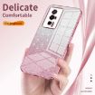 Xiaomi Civi 5 Pro Pink Gradient Glitter Electroplated Phone Case - 5