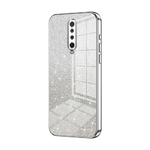 Xiaomi Redmi K30/K30 5G Silver Glitter Gradient Phone Case - 1