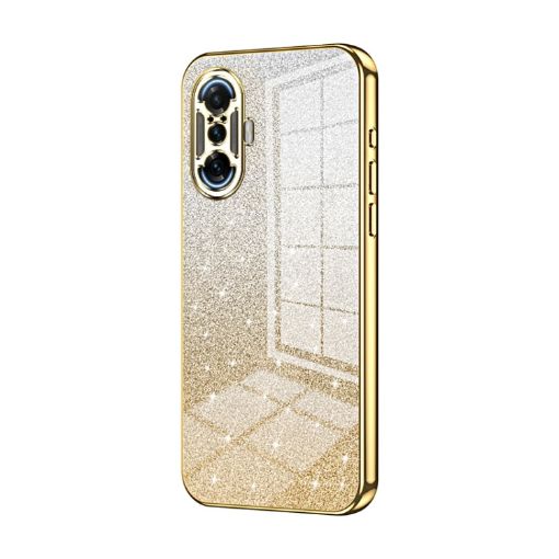 Xiaomi Redmi K40 Gaming/Poco F3 GT Glitter Gold Phone Case - 1