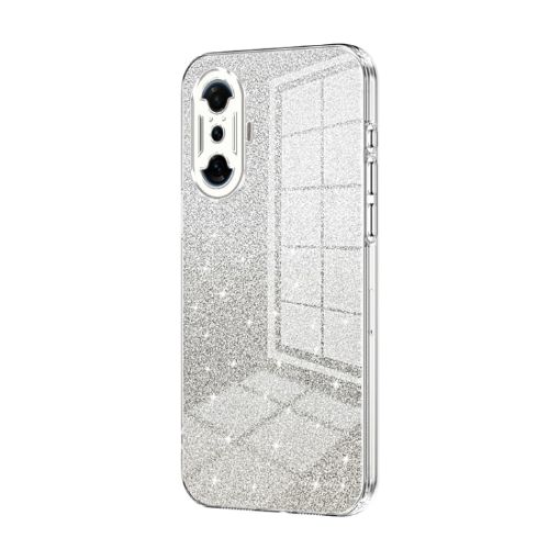 Xiaomi Redmi K40 Gaming/Poco F3 GT Glitter Electroplated Case (Clear) - 1