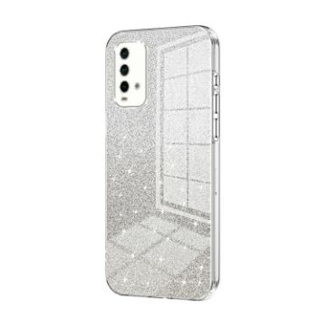 Xiaomi Redmi Note 9 4G Glitter Gradient Electroplated Phone Case - 1