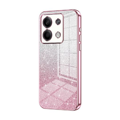 Xiaomi Redmi Note 13 5G Pink Glitter Gradient Phone Case - 1
