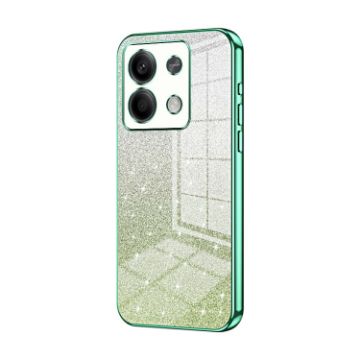 Xiaomi Redmi Note 13 5G Green Glitter Gradient Phone Case - 1