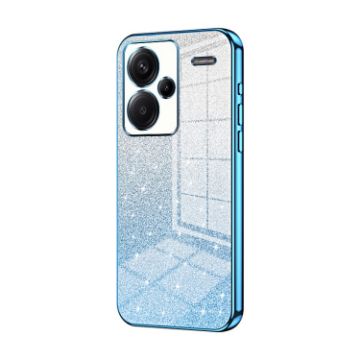 Xiaomi Redmi Note 13 Pro+ Blue Glitter Gradient Phone Case - 1
