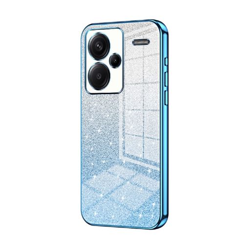 Xiaomi Redmi Note 13 Pro+ Blue Glitter Gradient Phone Case - 1