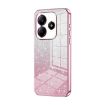 Redmi Note 14 5G Pink Glitter Gradient Electroplated Phone Case - 1
