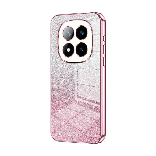 Redmi Note 14 Pro+ 5G Pink Glitter Gradient Phone Case - 1