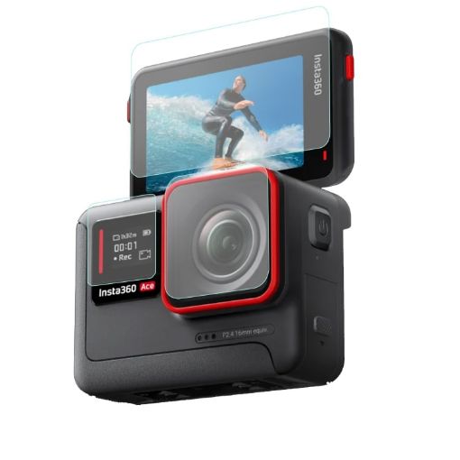 Insta360 Ace Sunnylife 3-in-1 Screen Lens Explosion-Proof Film Set - 1