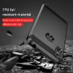 Motorola Moto One Carbon Fiber Brushed Texture TPU Case - Black - 5