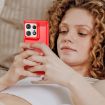 Motorola Edge 50 Pro Red Carbon Fiber Brushed TPU Phone Case - 7