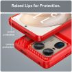 Motorola Moto X50 Ultra Red Carbon Fiber TPU Phone Case - 6