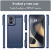 Motorola Edge 2024 Blue Carbon Fiber Brushed Texture TPU Case - 2