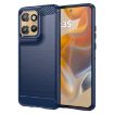 Motorola Edge 50 Neo Blue Carbon Fiber Brushed TPU Phone Case - 1