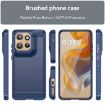 Motorola Edge 50 Neo Blue Carbon Fiber Brushed TPU Phone Case - 2