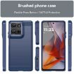 Moto G75 5G Blue Carbon Fiber TPU Case - Motorola Phone Cover - 2