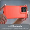 Moto G75 5G Red Carbon Fiber Brushed TPU Case - 5