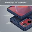 Moto G05 Blue Carbon Fiber Brushed TPU Case - Motorola Phone Cover - 6