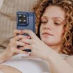Moto G Stylus 5G 2025 Blue Carbon Fiber TPU Phone Case - 7