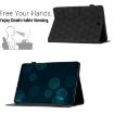 Samsung Galaxy Tab A 8.0 T350 Black Diamond Texture Leather Case - 6