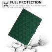 Samsung Galaxy Tab A7 Lite T220 Green Diamond Texture Leather Case - 7