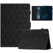 Samsung Galaxy Tab A7 Lite T220 Black Diamond Texture Leather Case - 1