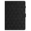 Samsung Galaxy Tab A7 Lite T220 Black Diamond Texture Leather Case - 3