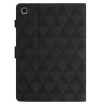 Samsung Galaxy Tab A7 Lite T220 Black Diamond Texture Leather Case - 4
