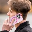 iPhone 14 Pro MagSafe Frosted Translucent Pink TPU + PC Case - 6