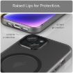 iPhone 14 Plus MagSafe Frosted Translucent TPU PC Case Black - 5