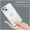 iPhone 14 Plus MagSafe Frosted Translucent TPU PC Case White Full Cover - 4