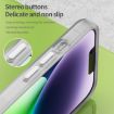 iPhone 14 Plus MagSafe Frosted Translucent TPU PC Case White Full Cover - 7