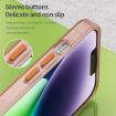 iPhone 14 Plus MagSafe Frosted Translucent TPU PC Case - Orange - 7