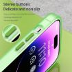 iPhone 15 Pro MagSafe Frosted Translucent Green TPU + PC Case - 7